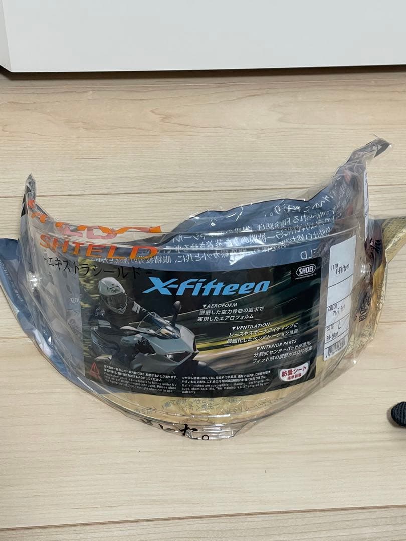 と*も様 SHOEI フルフェイスヘルメット x15マットブラック
