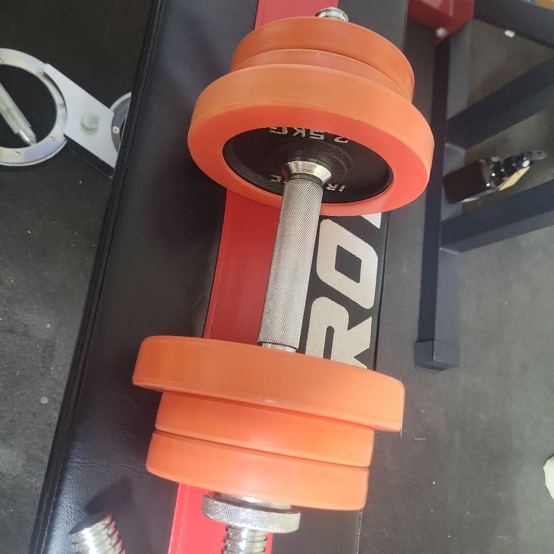 ベンチプレス ラックと他腕トレーニング器具と腹筋ローラーセット【神戸市から発送】