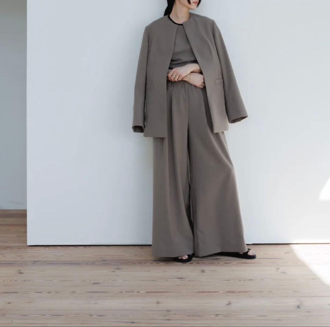 deres デレス passport jacket Milano beige