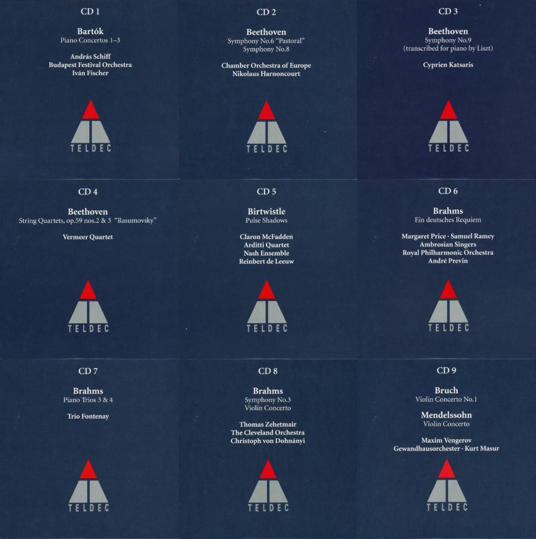 テルデック（TELDEC）名演コレクション 50枚組（限定盤）