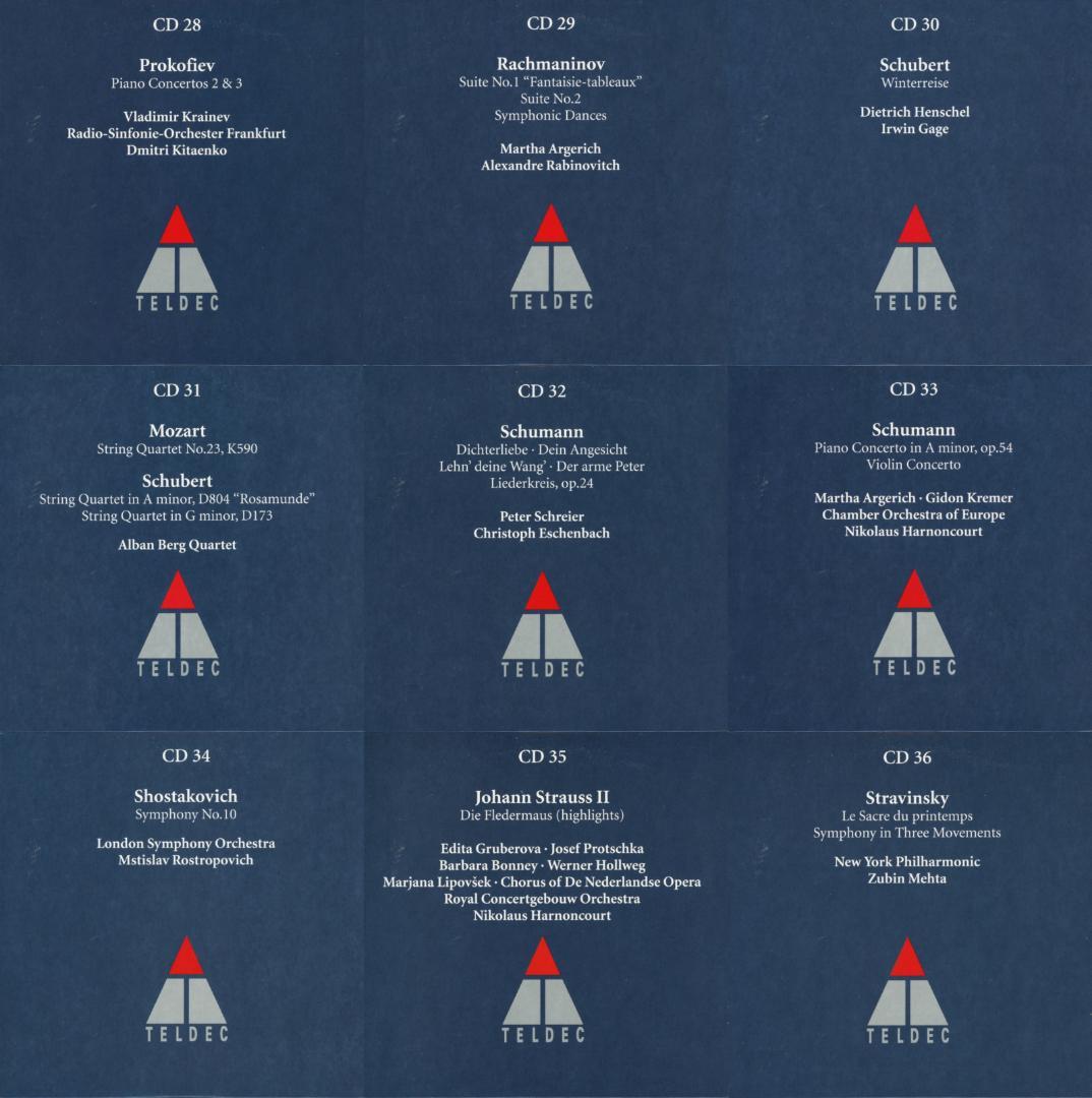 テルデック（TELDEC）名演コレクション 50枚組（限定盤）