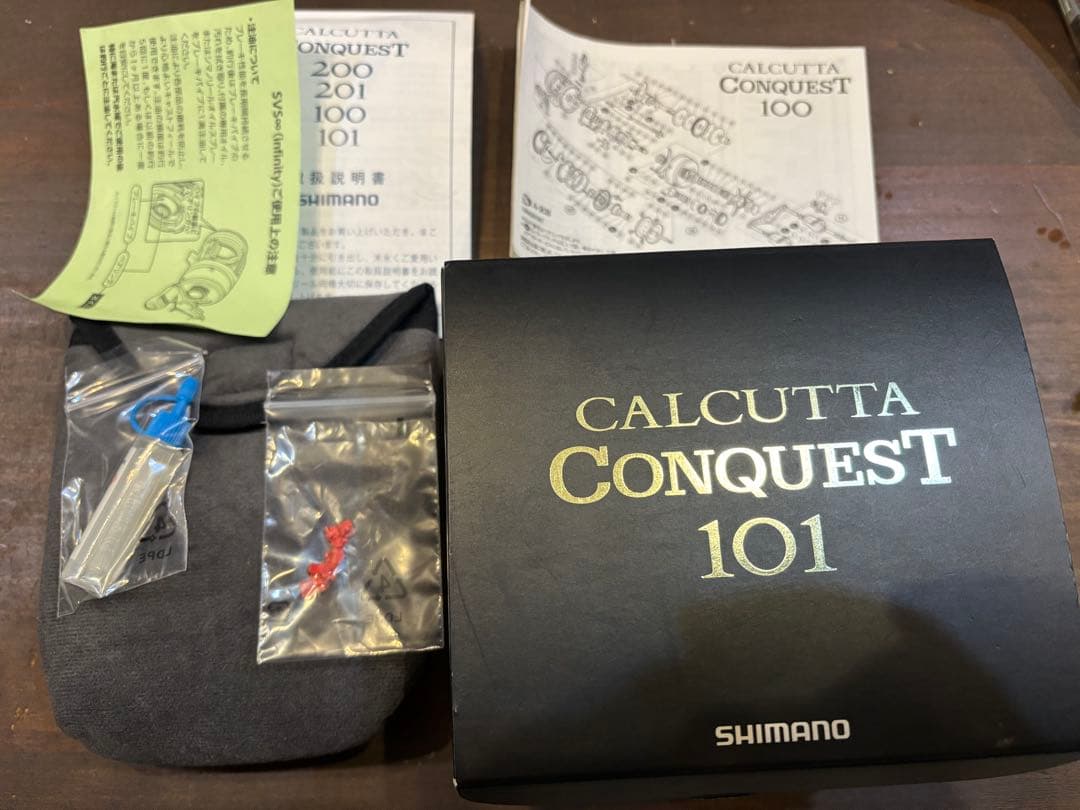 14CALCUTTA Conquest 101 ベイトリール