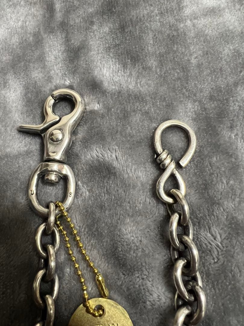 US 三軒茶屋　Oval Link Wallet Chain