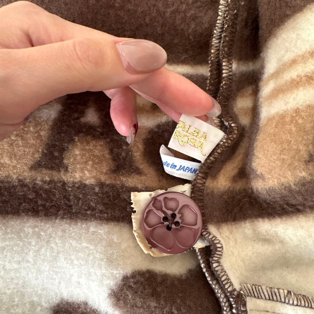 即日発送可！美品！アルバローザ　ブランケットコート　最終値下げ