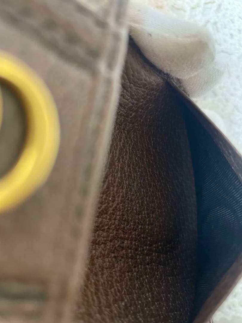 極美品　GUCCI オフィディア　GGマーモント　シェリー　キーケース