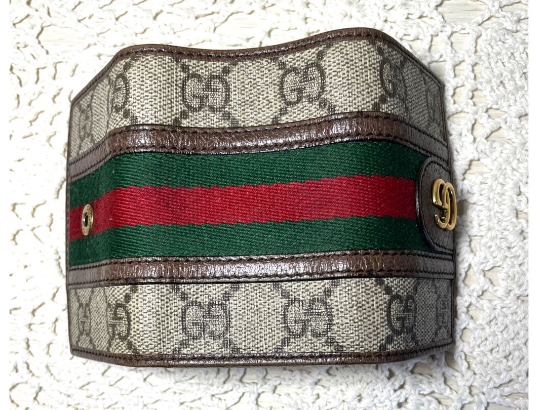 極美品　GUCCI オフィディア　GGマーモント　シェリー　キーケース