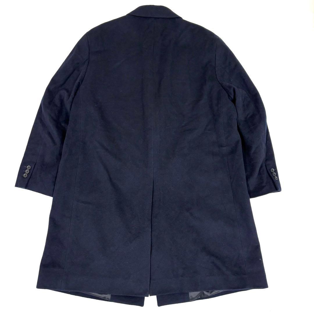 UNIQLO カシミヤ混　チェスターコート　NAVY XXL ロングコート