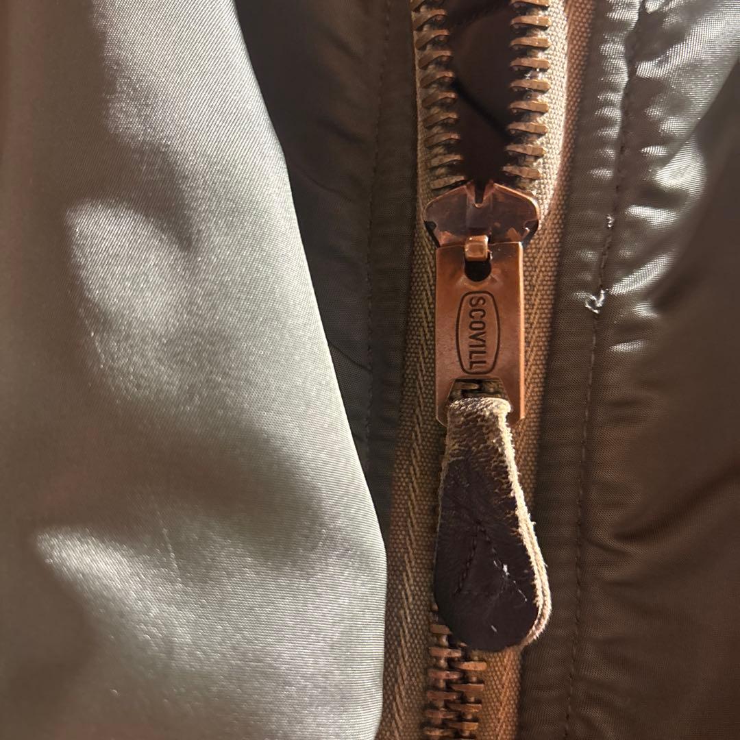 60s MA-1ジャケット オリーブグリーン Lサイズ