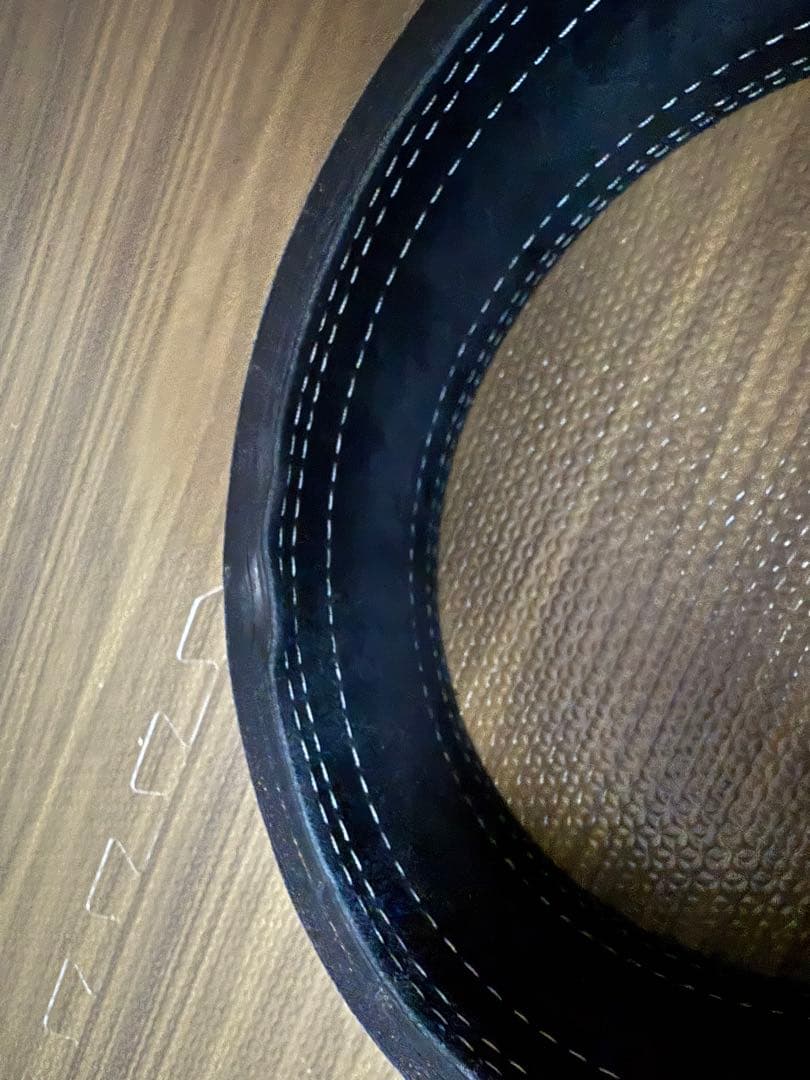 トレーニング・パワーベルト 黒 スエード　インザー　パイオニアSBD