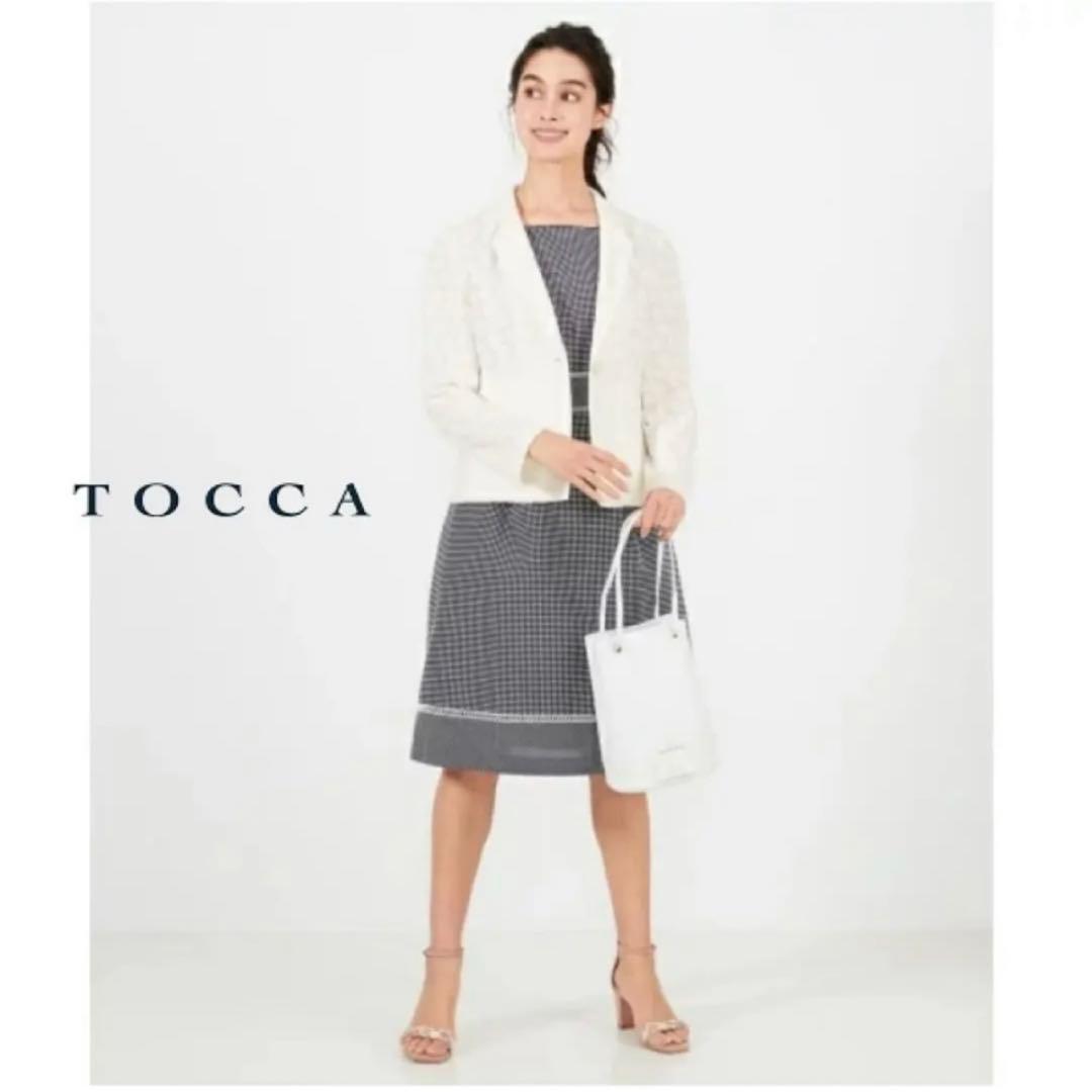 【美品】 TOCCA(トッカ) ジャケット 花柄刺繍 ショート丈