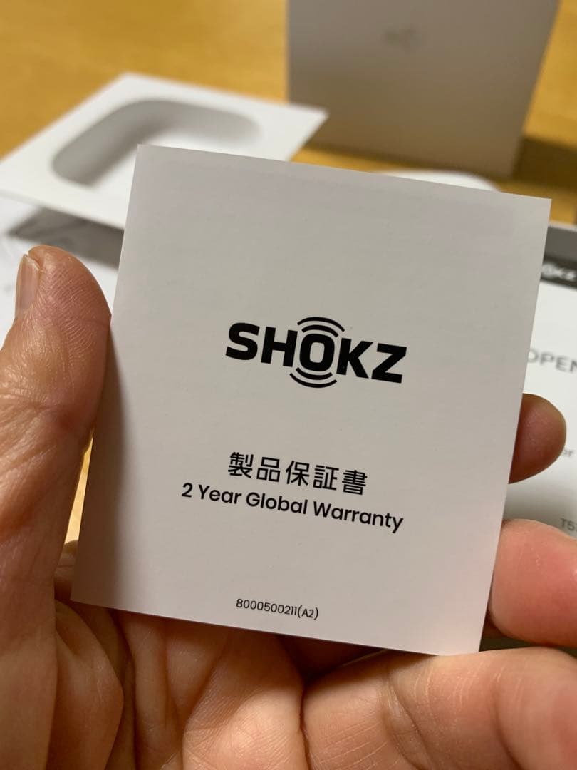 SHOKZ OpenFit Air 完全ワイヤレス骨伝導イヤホン