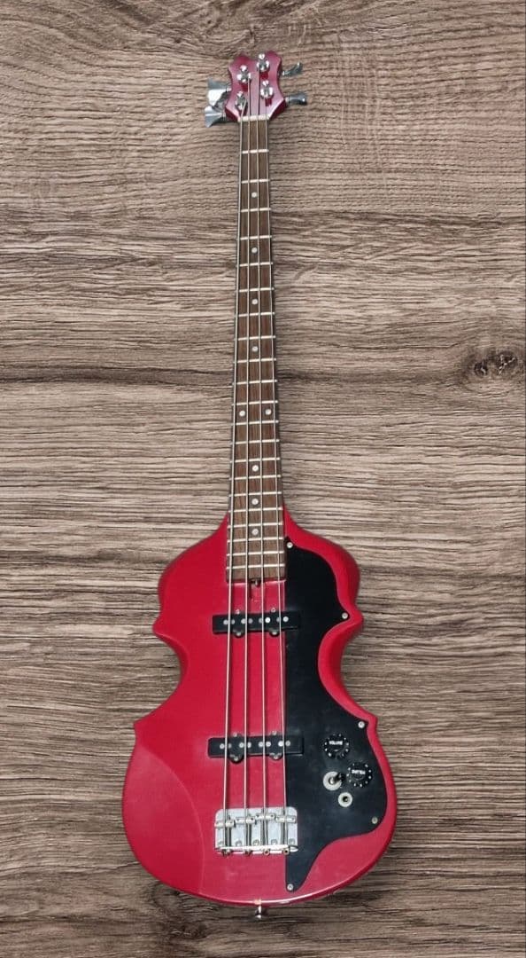 バイオリン型ベースGOTOHペグ ミュージシャンモデルキットプロトタイプ？