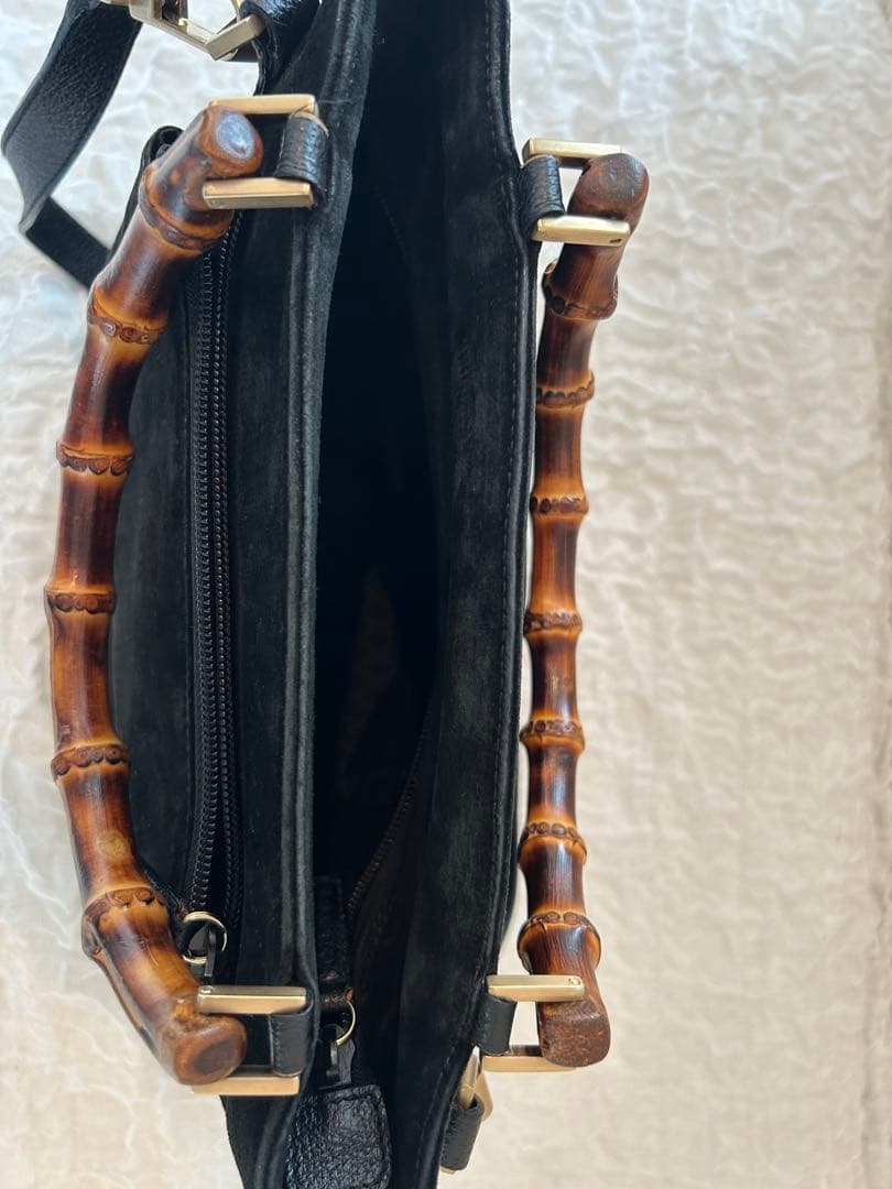 グッチのバンブー2WAYハンドバッグ