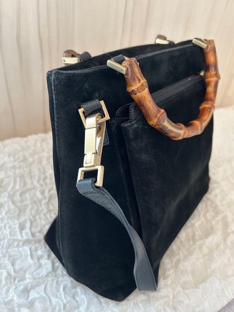 グッチのバンブー2WAYハンドバッグ