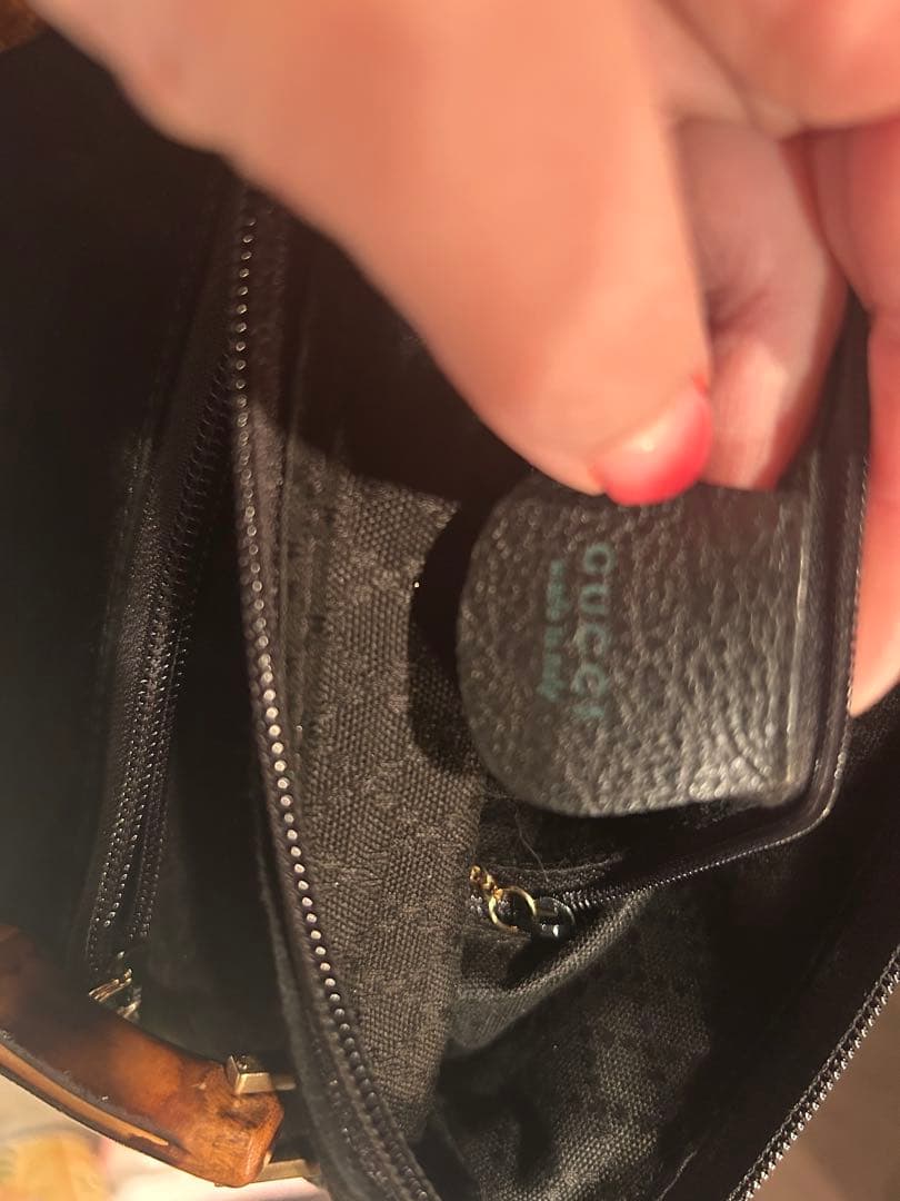 グッチのバンブー2WAYハンドバッグ