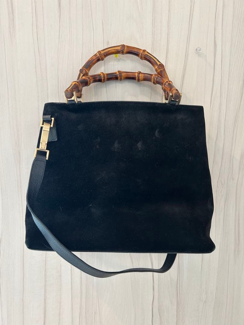 グッチのバンブー2WAYハンドバッグ