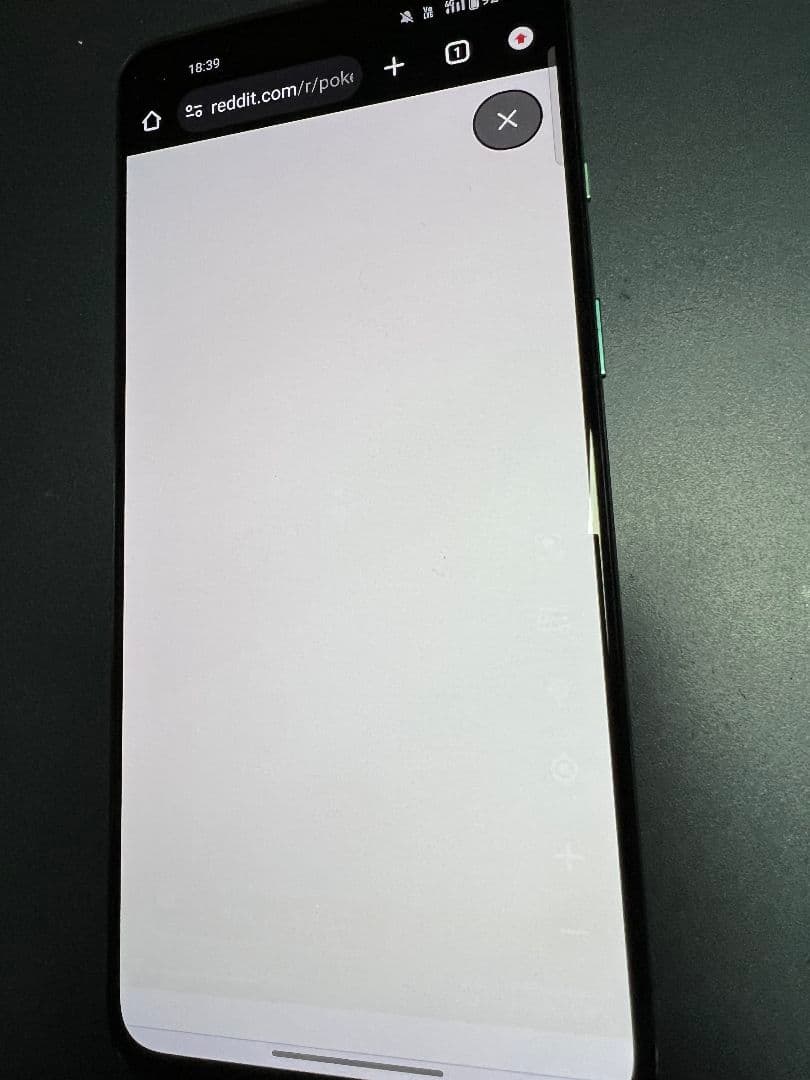 OnePlus 8T 128GB 8GB RAM　割れ