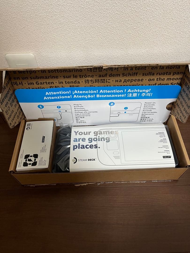 Steam deck 64GB メモリーカード512GB その他おまけ付き