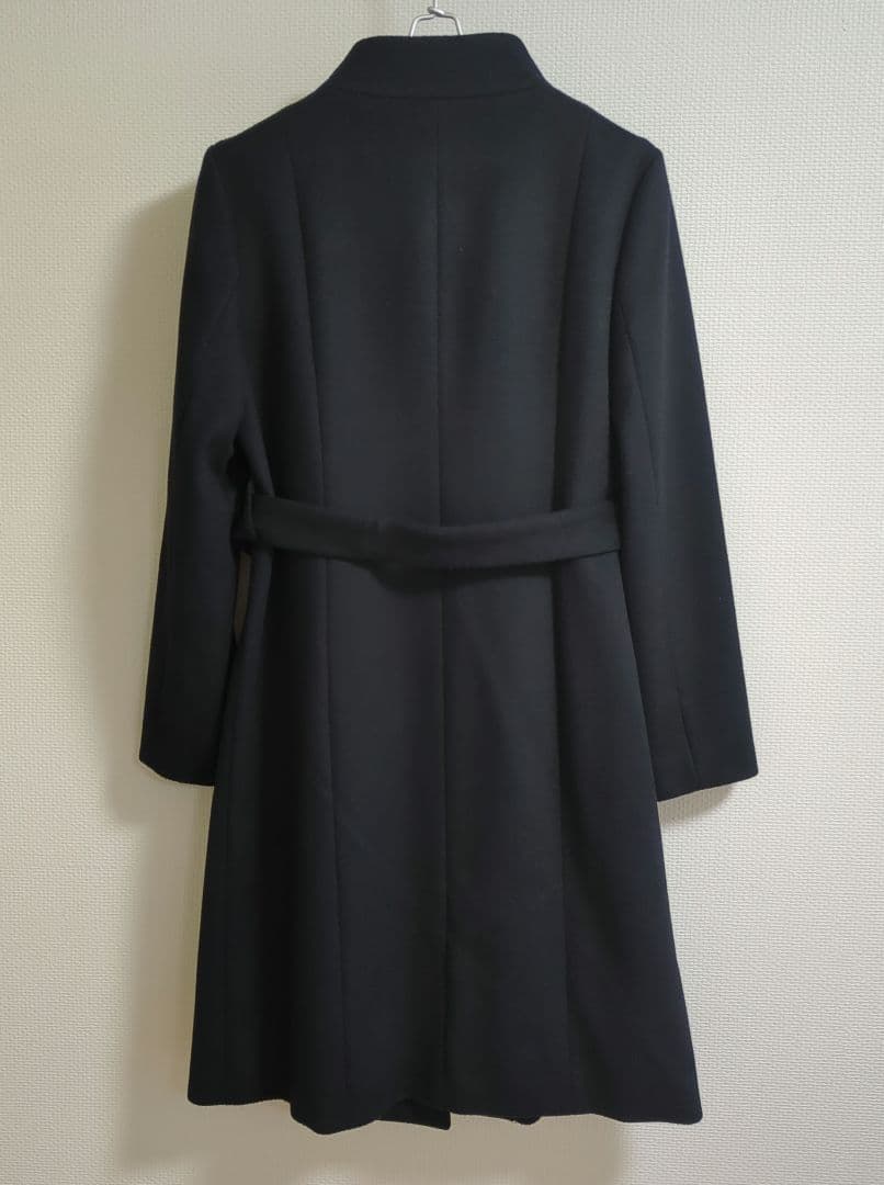 アンタイトル プレミアムライン 日本製 衿2way ロングコート L