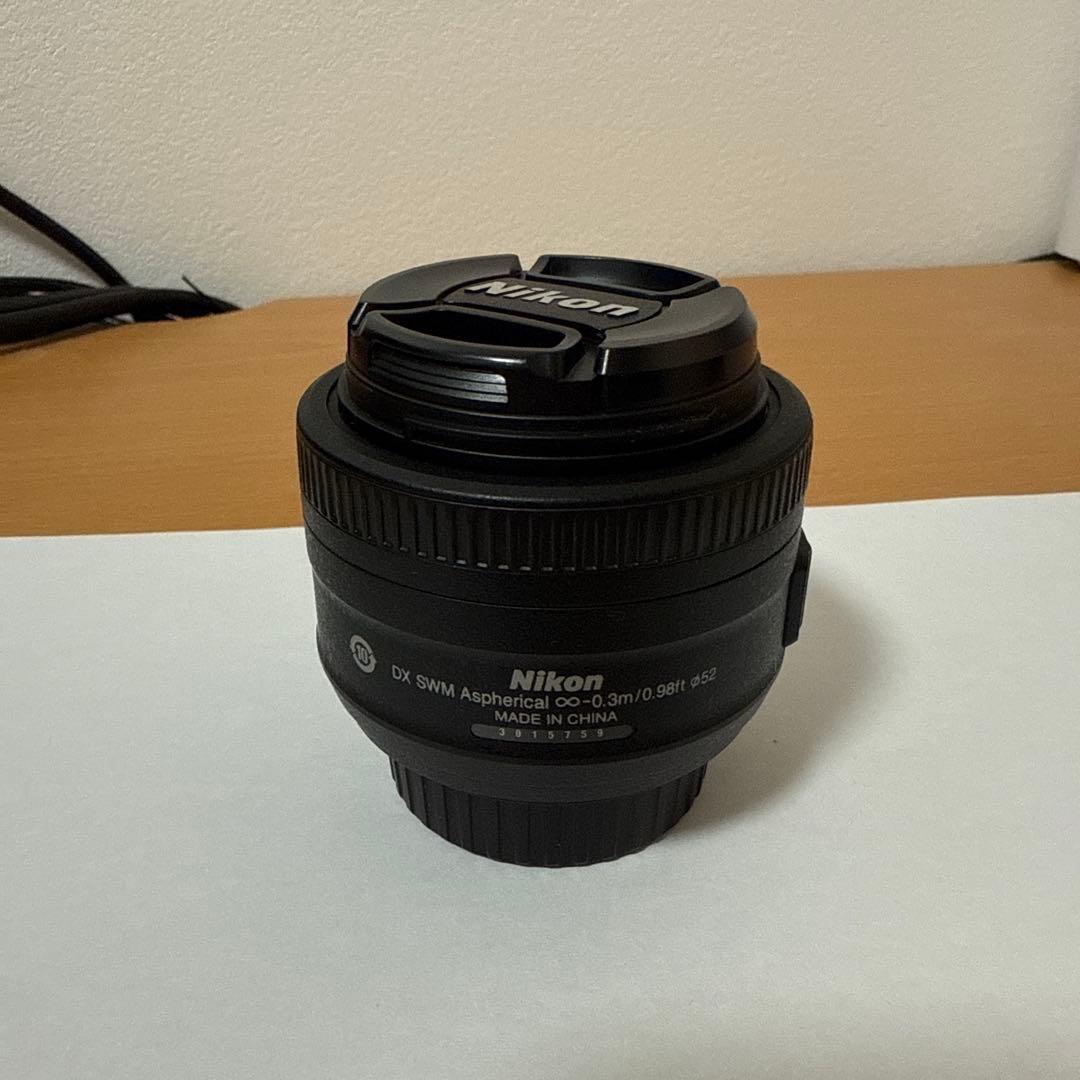 Nikon AF-S DX NIKKOR 35mm f/1.8Gプロテクター付き
