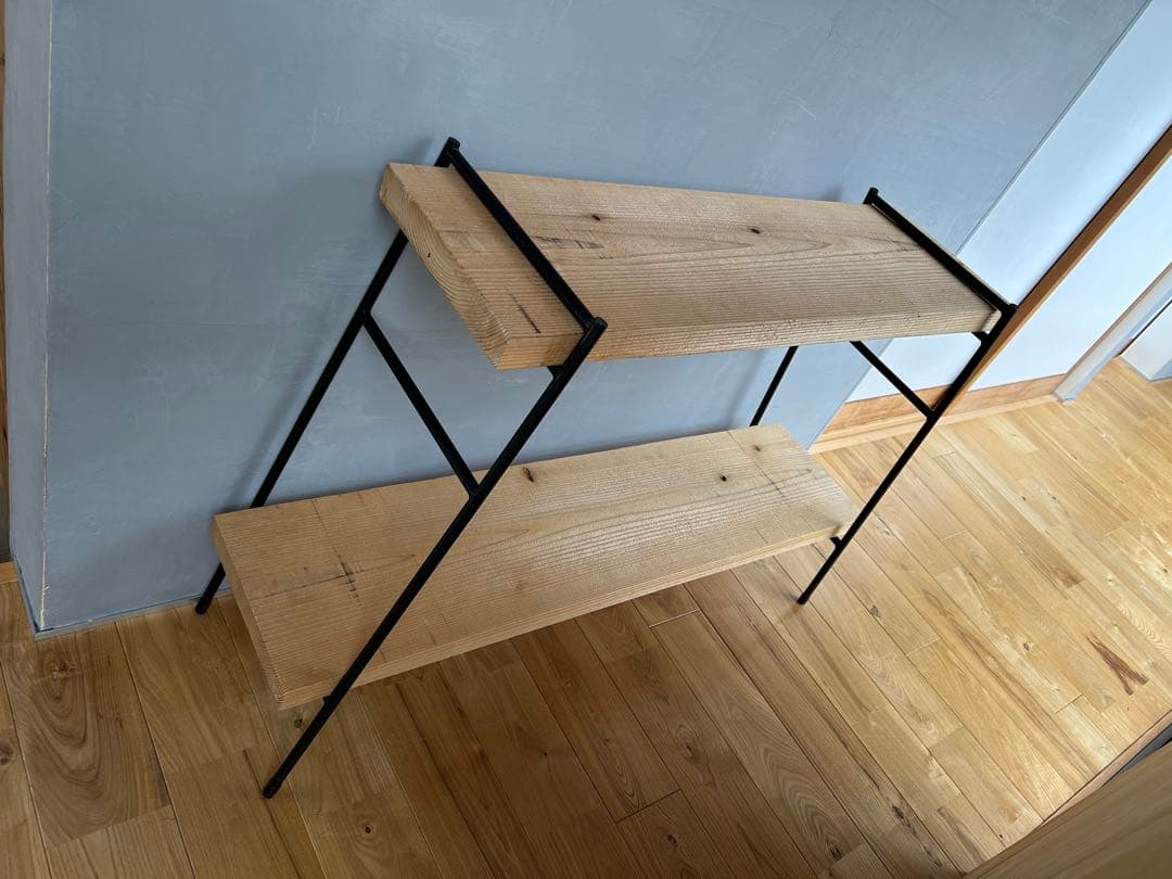 アイアン カスタムラダーラック　キャンプキッチンテーブル　2セット　オーダー品