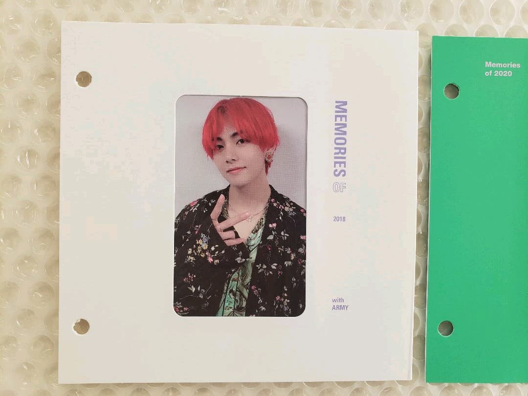 BTS　MEMORIES　2018 2021 トレカ テヒョン　テテ