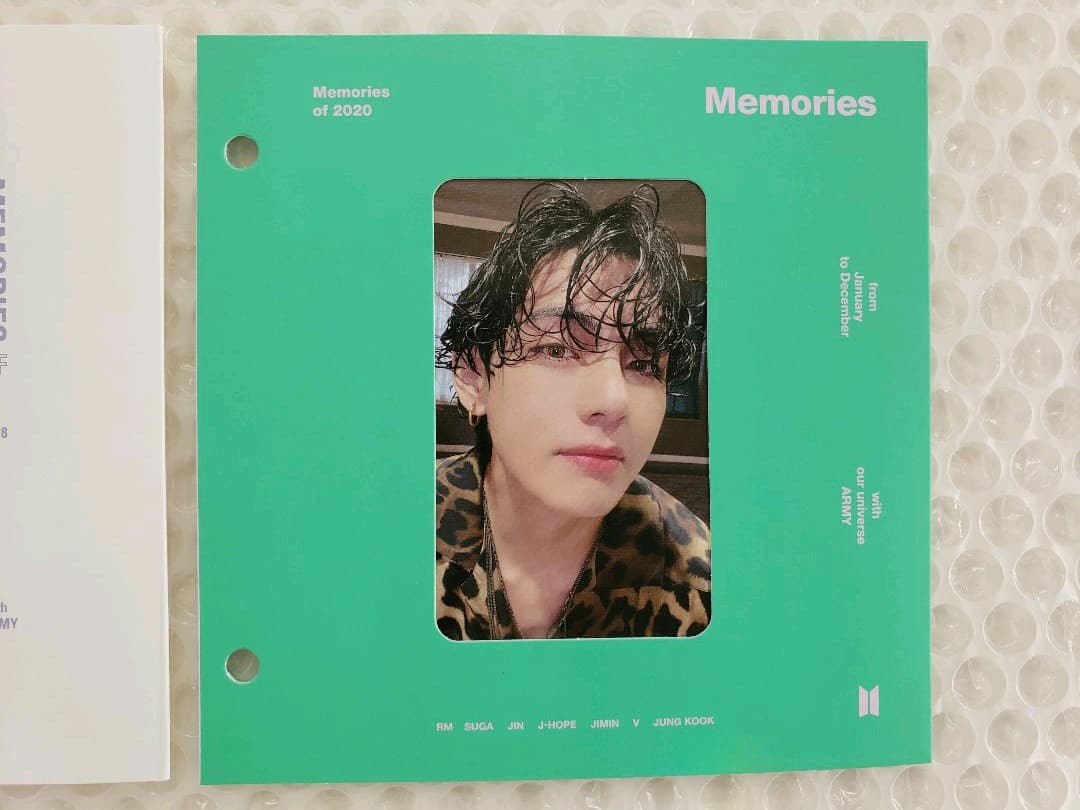 BTS　MEMORIES　2018 2021 トレカ テヒョン　テテ