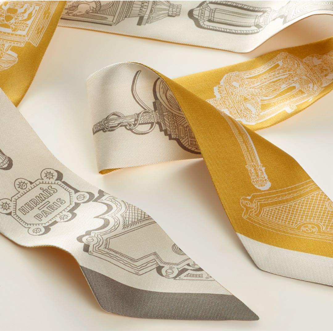 新品未使用　HERMES エルメス ツイリー 《メルヴェイユーズ・ランタン》