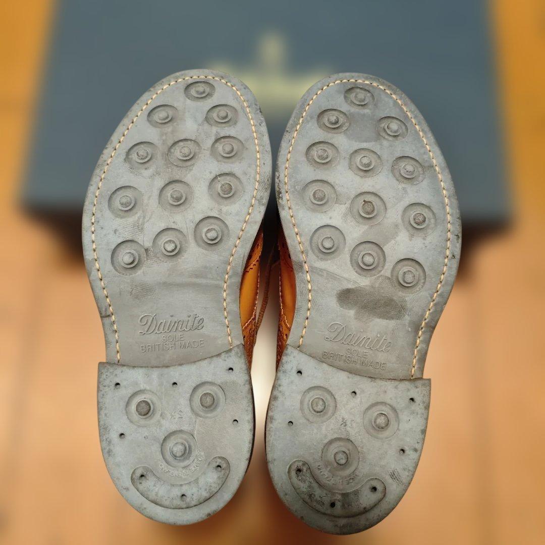 Trickers　ウイングチップ　ブーツ