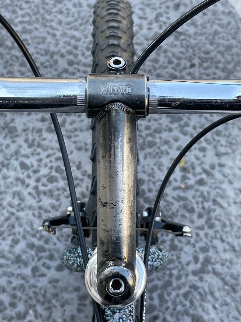 80s 90s old nitto クロモリ スレッド ステム raw カラー
