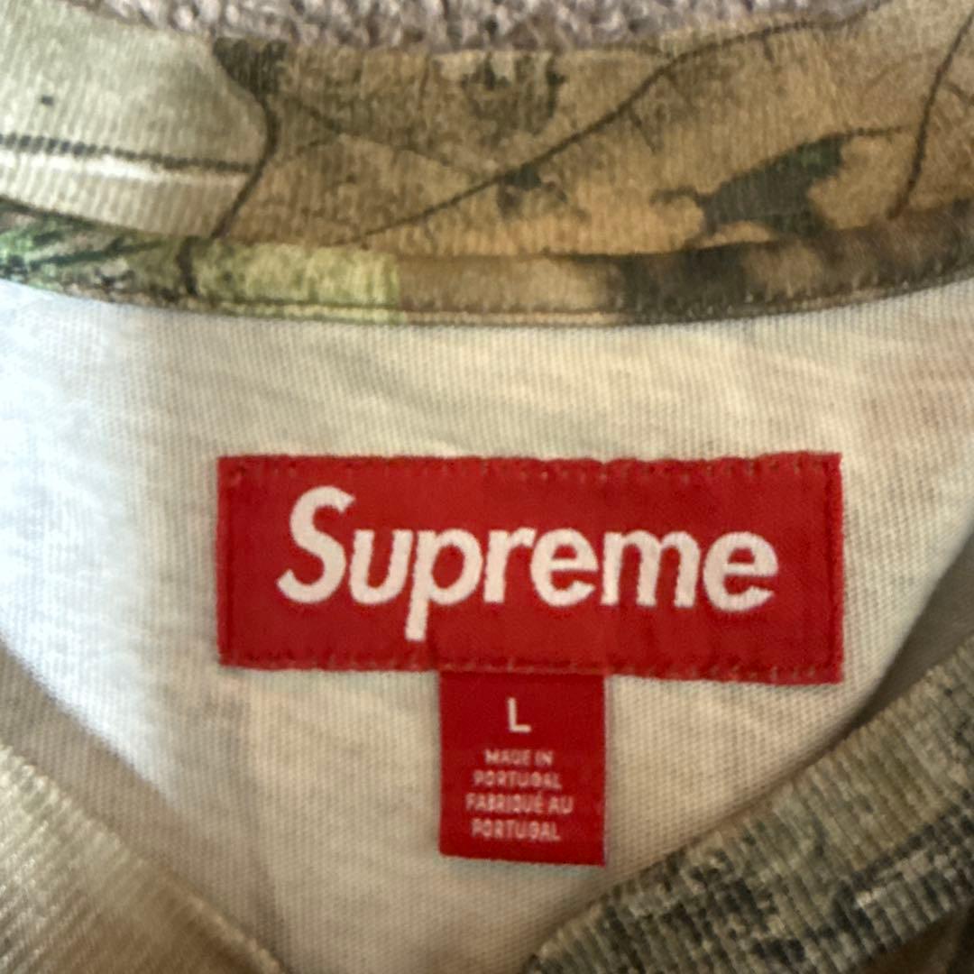 トップス Supreme Small Box L/S Tee Realtree Camo