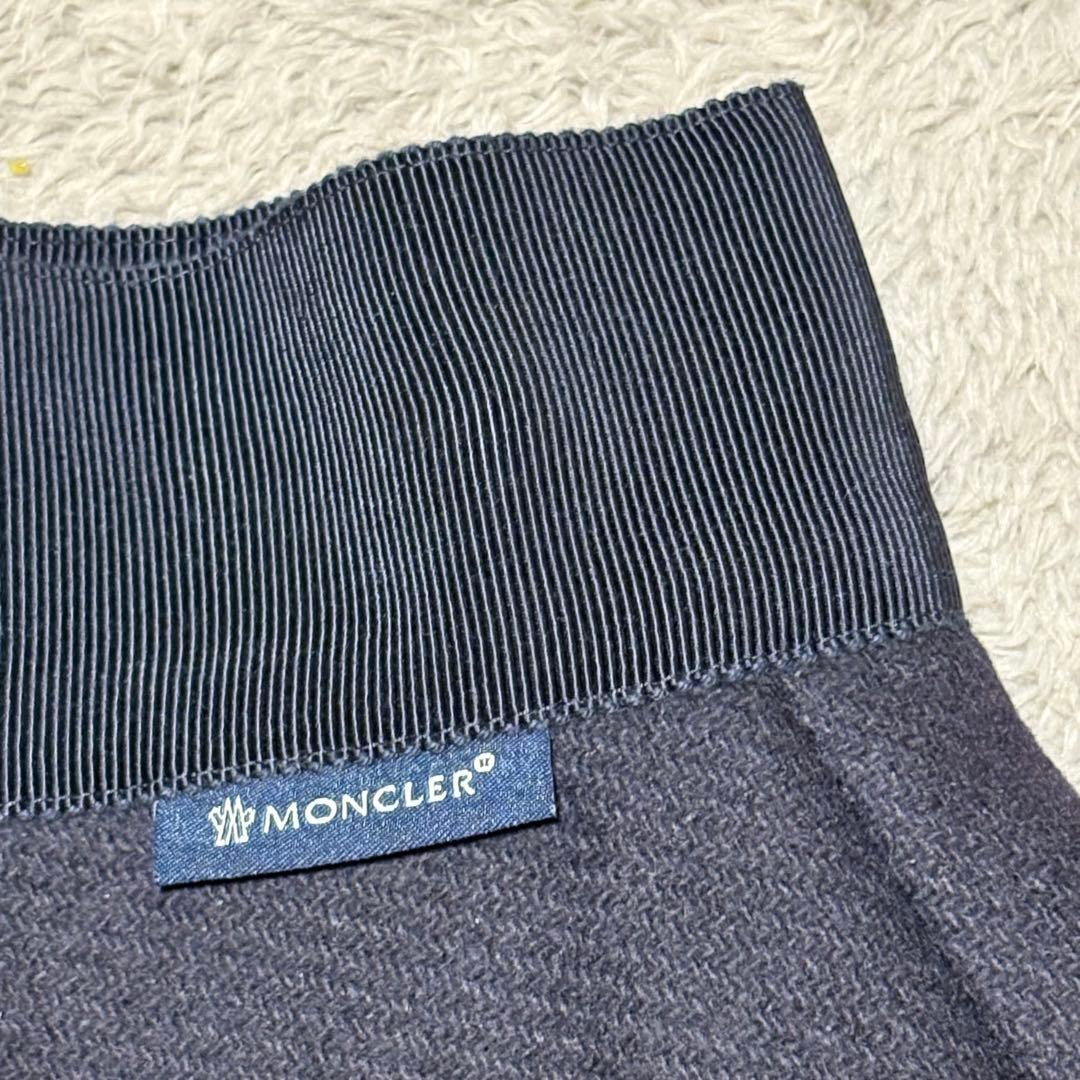 美品★ 冬向き MONCLERフレアスカート ウール 42 モンクレール