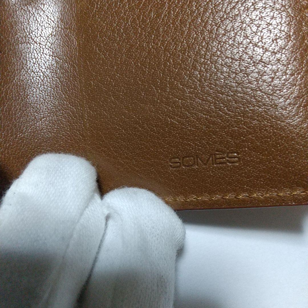 美品 SOMES SADDLE ブライドルレザー キーケース カードケース