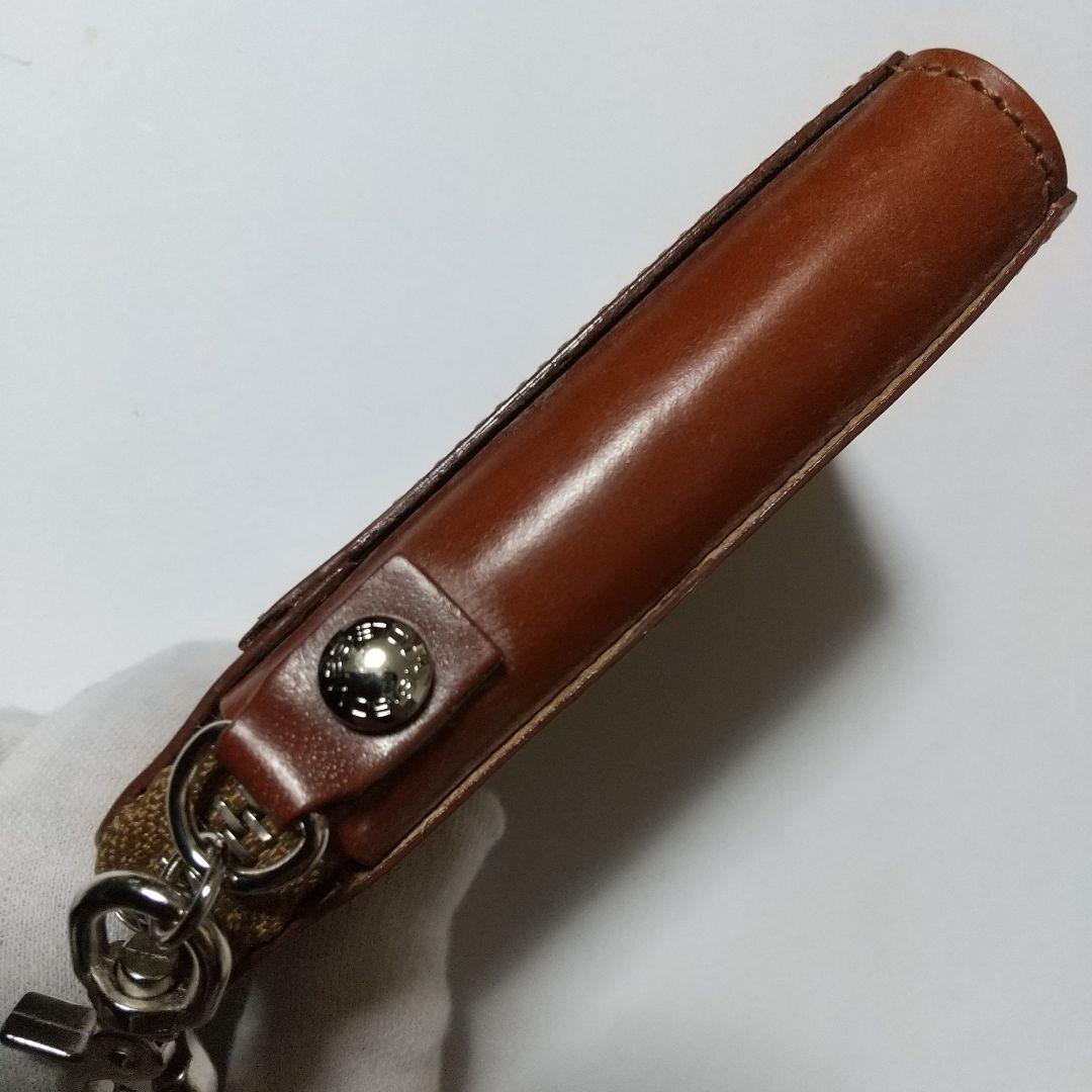 美品 SOMES SADDLE ブライドルレザー キーケース カードケース