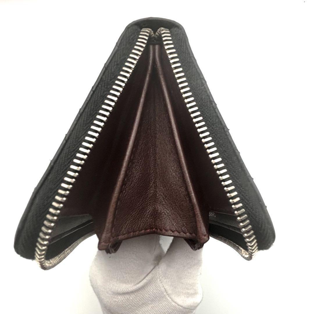 【美品✨】シャネル 長財布 シェブロン Vステッチ ラウンドジップ