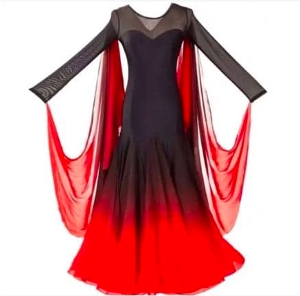 社交ダンスドレス 競技 スタンダード ワンピース 社交ダンス衣装