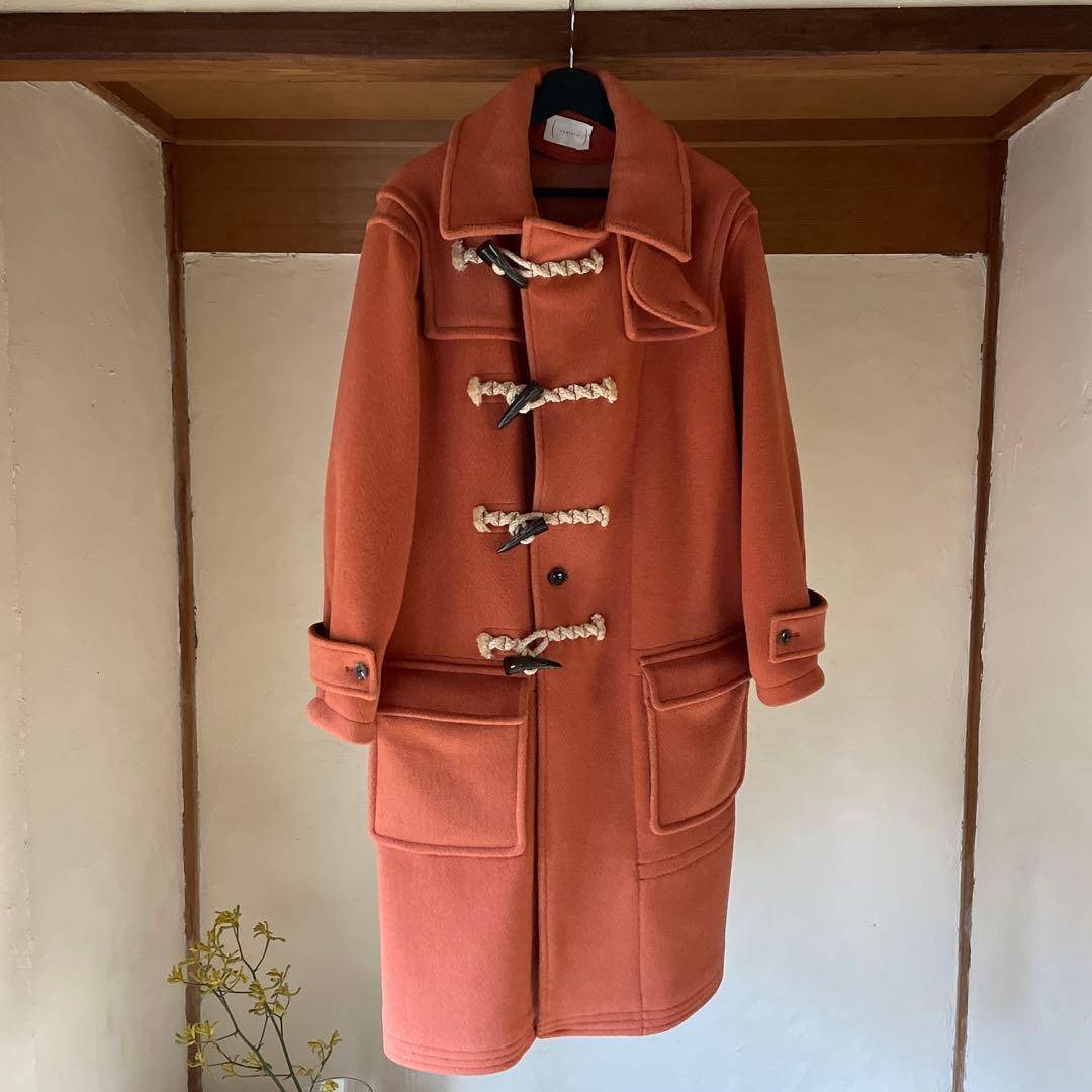 cantate ダッフルコート オレンジ