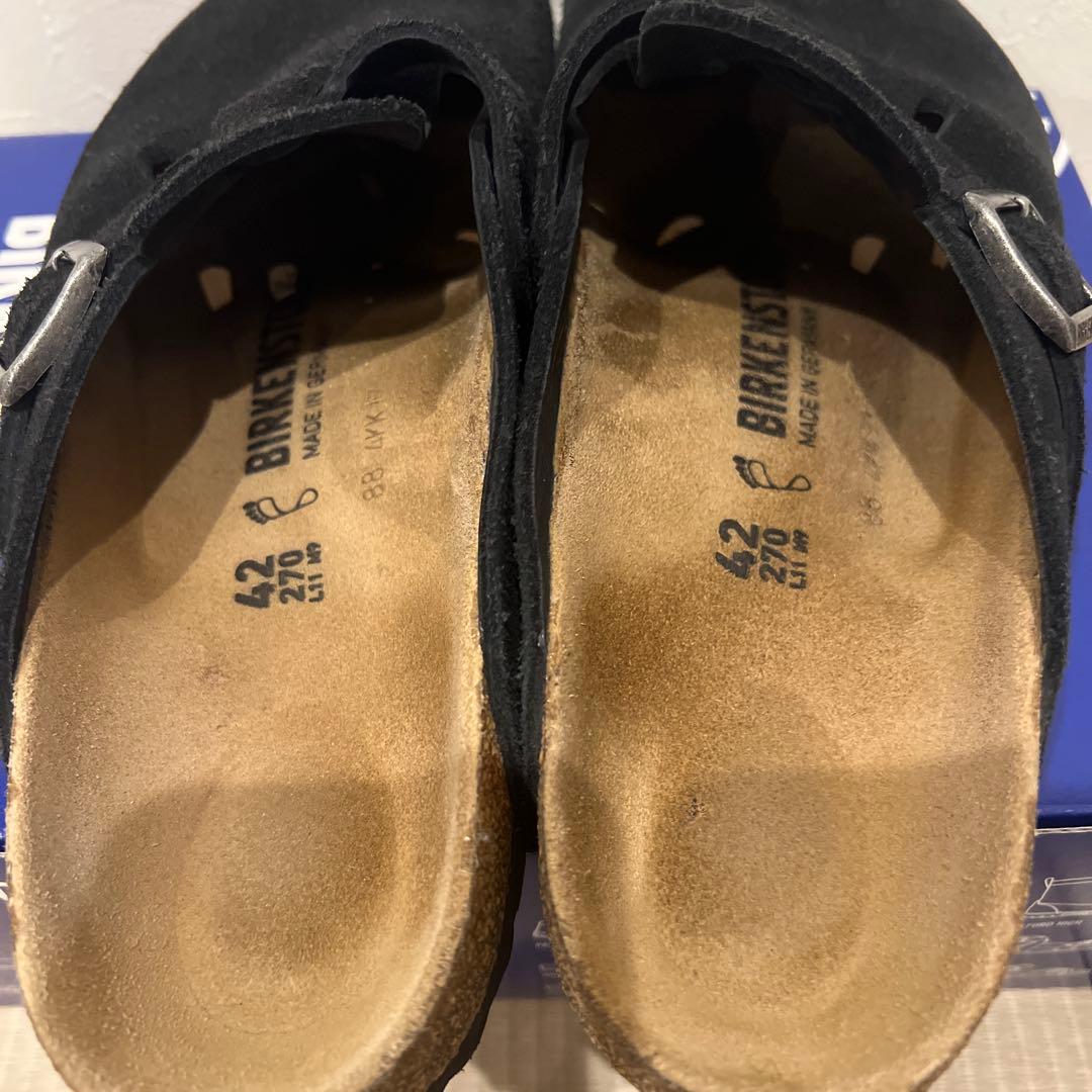 BIRKENSTOCK ボストン　ブラック 42