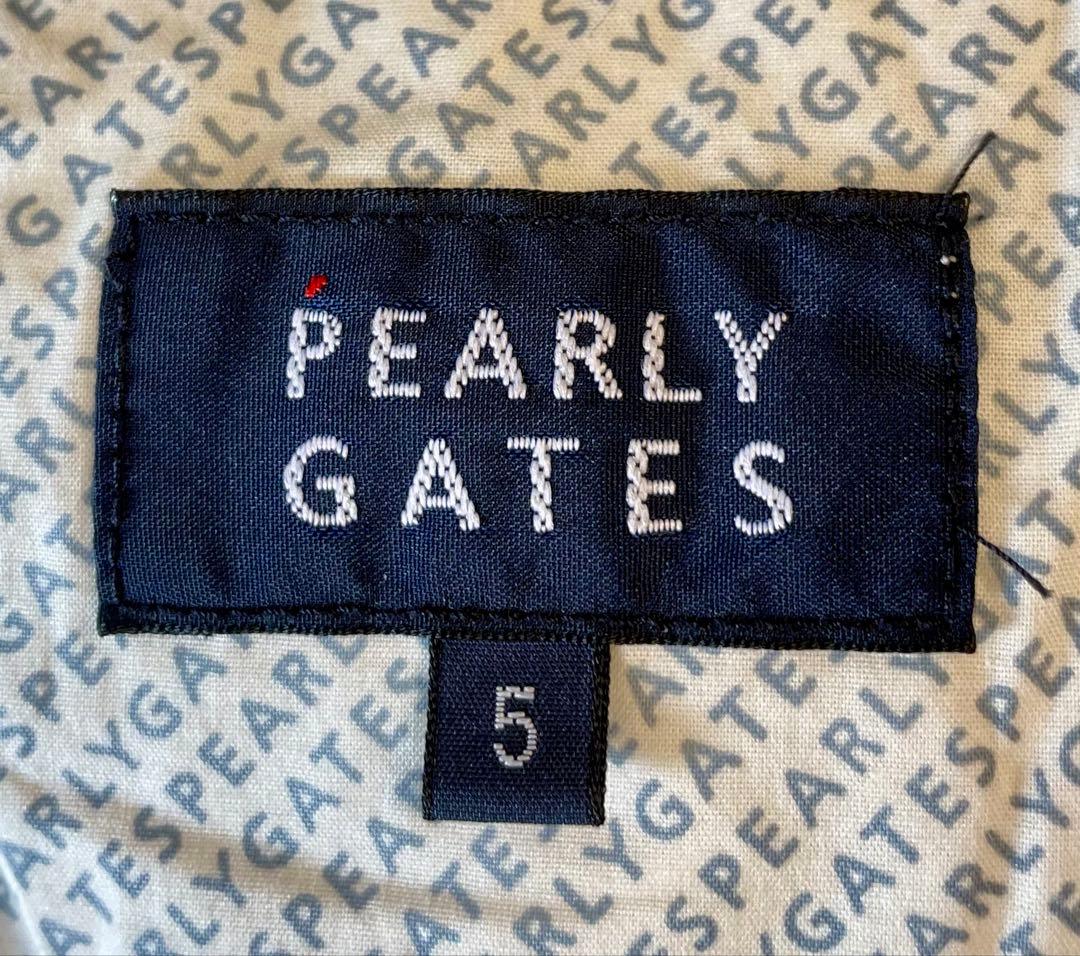 【超美品】PEARLY GATESパーリーゲイツ5 メンズ裏起毛パンツ秋冬