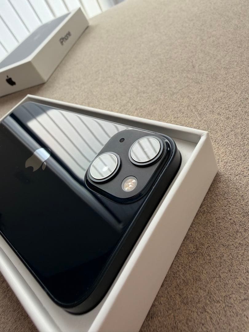 iPhone13 mini 256GB ミッドナイト 箱&ケース付き