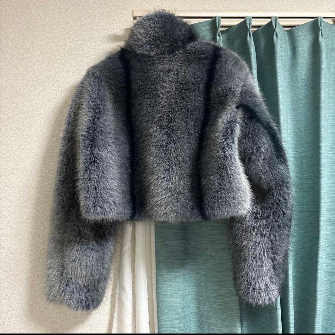 SEIRA × LAGUA VOLUME FAUX ファー ジャケット