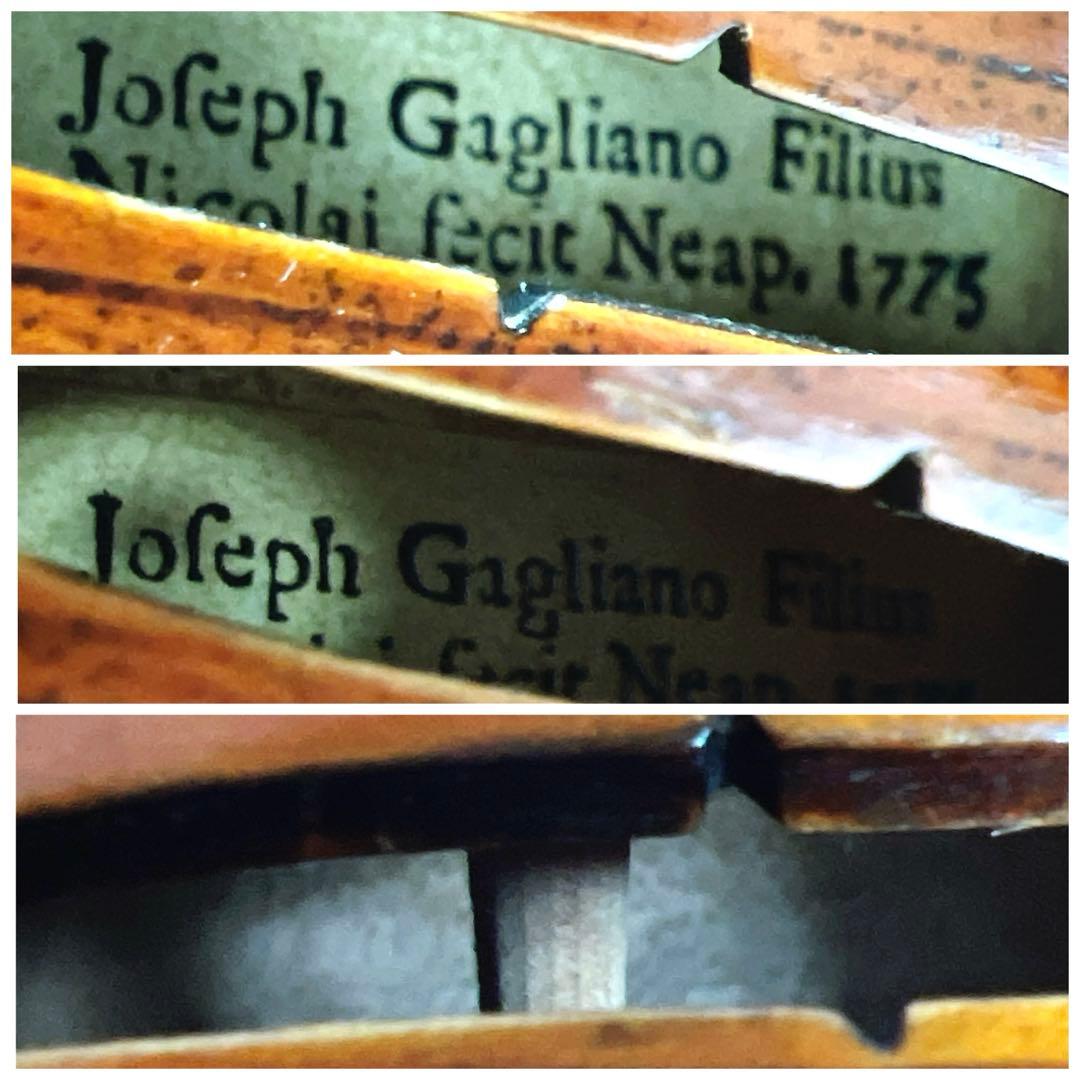 【希少】Joseph Gagliano オールドバイオリン 1775 イタリア製