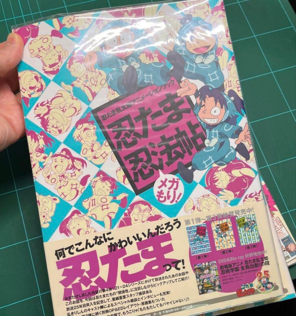 忍たま乱太郎　アニメーションブック 忍たま忍法帖 メガもり！