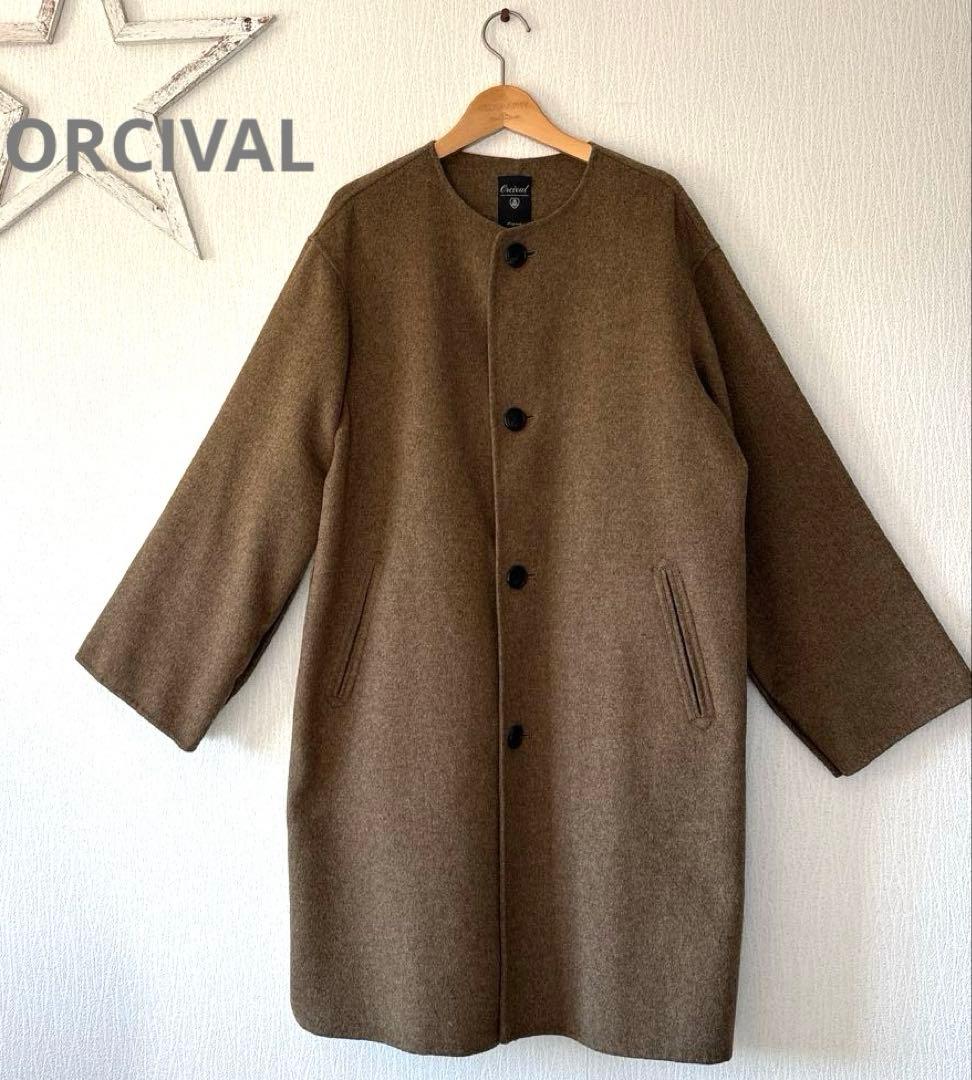 ORCIVALウールリバーコート WOMEN