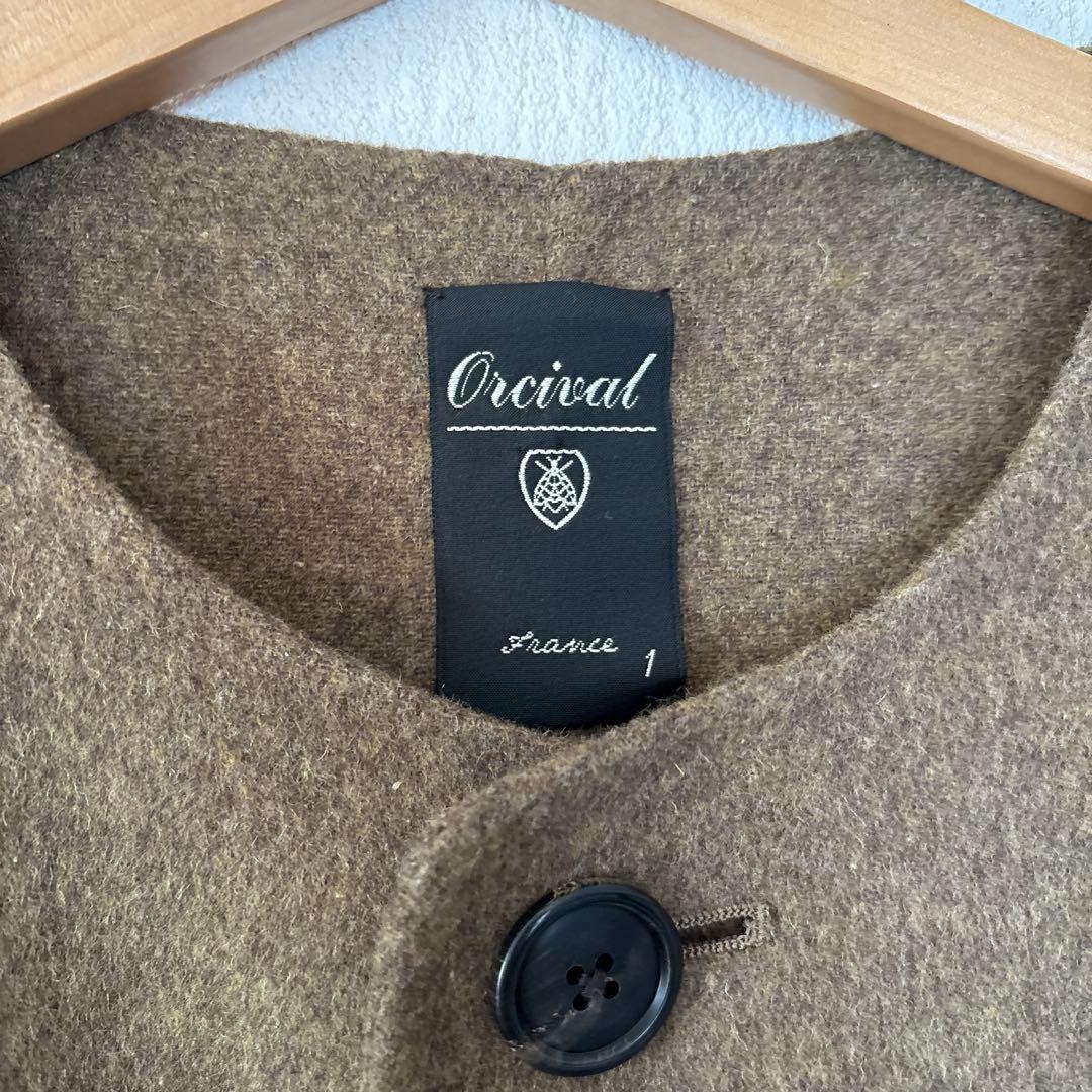 ORCIVALウールリバーコート WOMEN