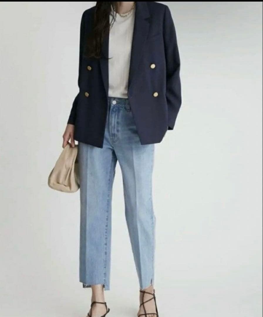 【ブラックフライデーSALE】Mila Owen 金釦ダブルブレストジャケット