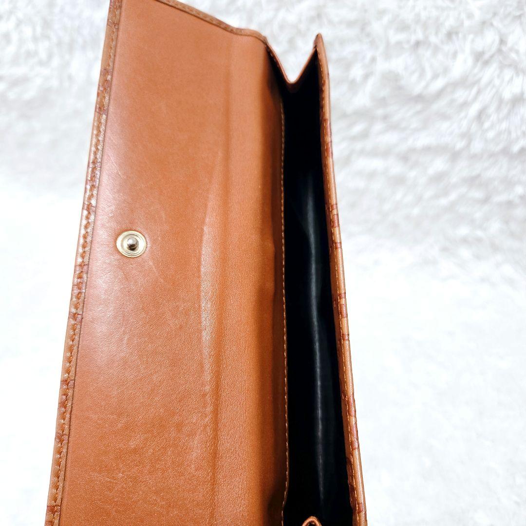 GUCCI グッチ ホースビット ジャッキー 長財布 GG柄 型押し レザー