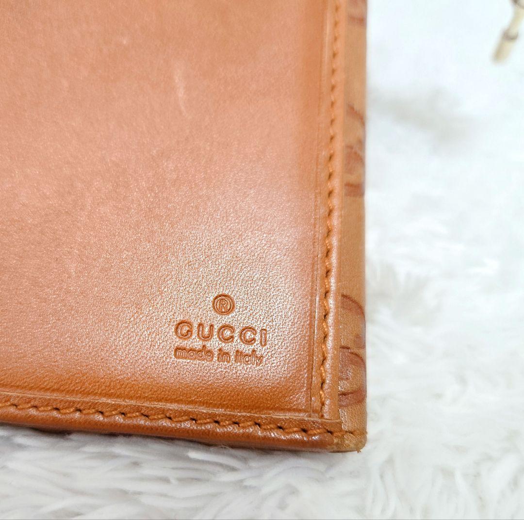GUCCI グッチ ホースビット ジャッキー 長財布 GG柄 型押し レザー