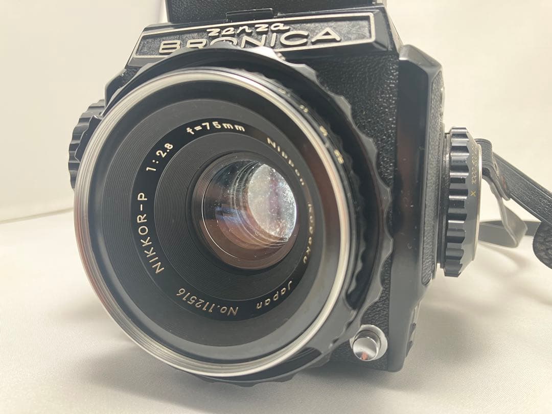 カビ有【ゼンザブロニカ s2 ブラック】+レンズ３本セット