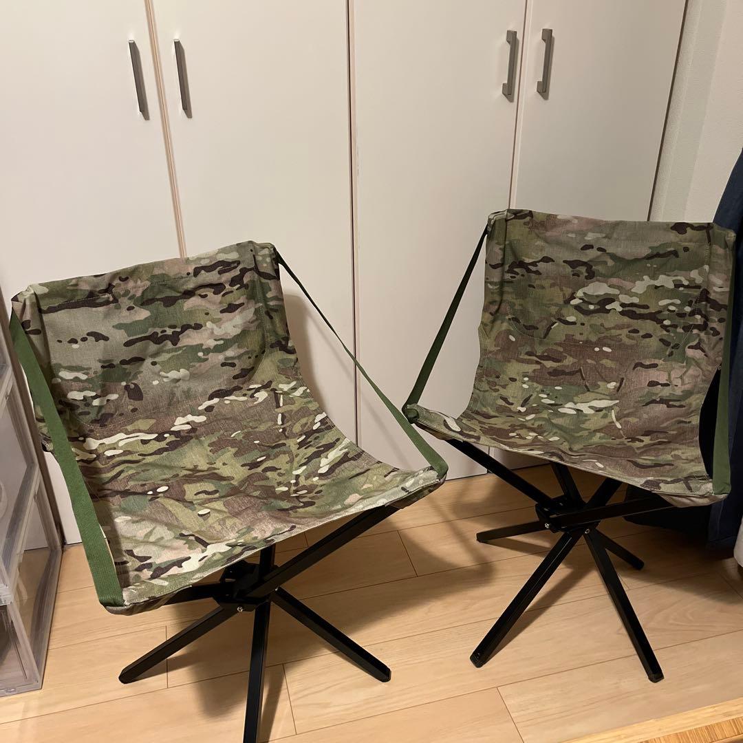 BALLISTICS LX CHAIR 2脚セット マルチカモ